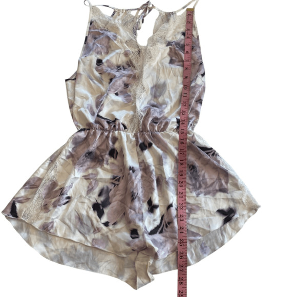 Victoria’s Secret Here Comes The Bride Sexy Romper Small Purple - Picture 7 of 7